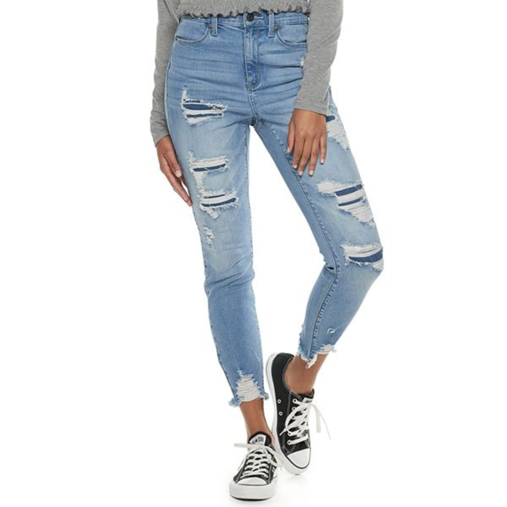 Mudd high-rise ankle jegging size 1